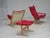 Norwegian Siesta Chairs and Ottoman by Ingmar Relling Westnofa, 1970s, Set of 3 For Sale - Image 6 of 18