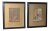 Early 20th Century European Hand Colored Prints - A Pair For Sale