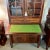 Antique 1800s Flame Mahogany Sheraton-Style Secretary For Sale - Image 9 of 10