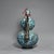 Metal Late 19th Century Cloisonné Enamel Double-Gourd Ewer With Dragon Spout, 1.2kg For Sale - Image 7 of 9