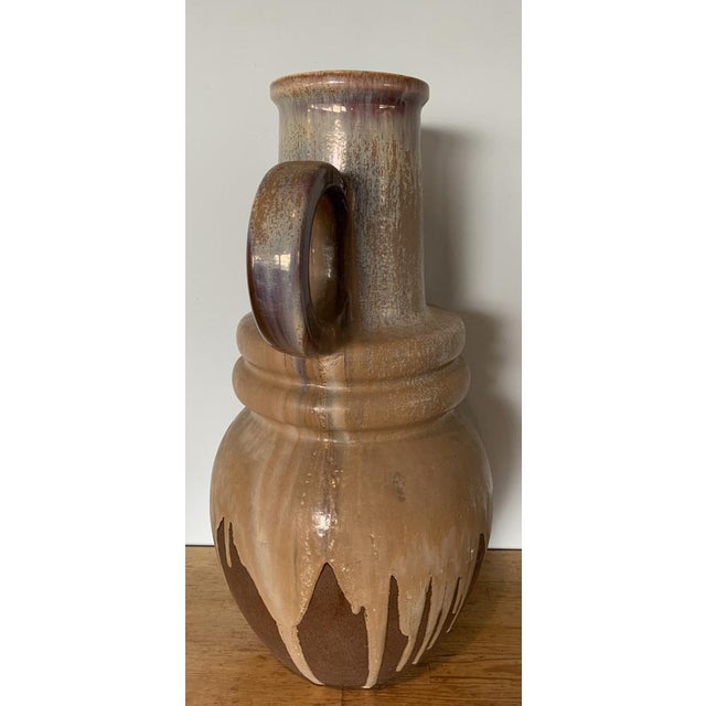 Large West-German Jug Vase in Ceramic, 1980s For Sale - Image 4 of 8