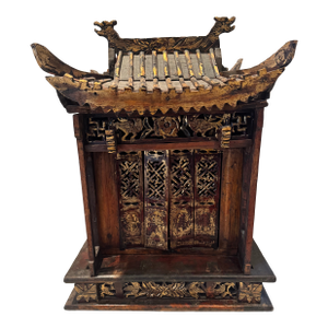 Fabulous 19th Century Architectural Model of a Chinese Temple