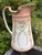 Antique Crown Devon Victorian/Edwardian Art Nouveau Fine English Porcelain Pitcher and Washbowl Set For Sale - Image 13 of 14
