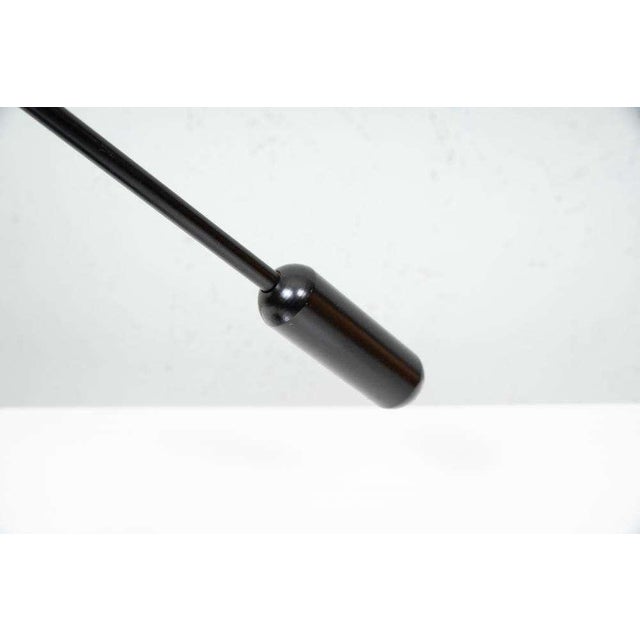 Black Vintage Fishing Rod Lamp For Sale - Image 8 of 14