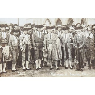 Vintage Matadors at Juarez Mexico Photograph For Sale
