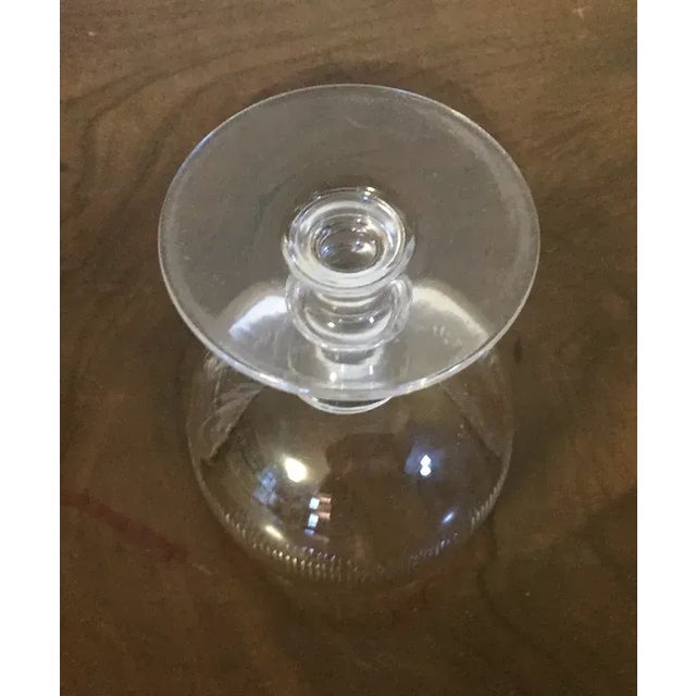 Antique Early 19th Century George III Anglo Irish Glass Crystal Wine Glasses - Set of 4 For Sale - Image 12 of 13