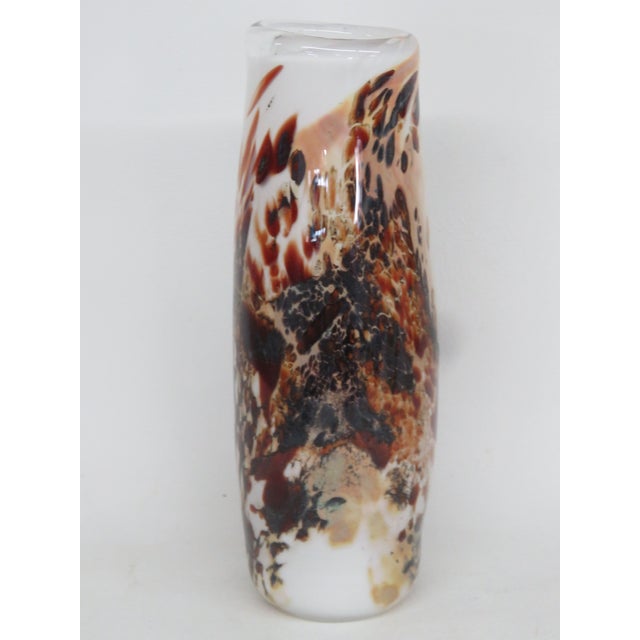 Mid-Century Modern Mid Century Modern Hand Blown Vase 4588b For Sale - Image 3 of 15