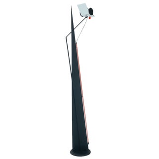 Vintage German Floor Lamp, 1980s For Sale