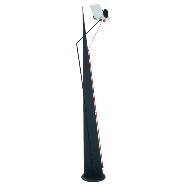 Vintage German Floor Lamp, 1980s For Sale