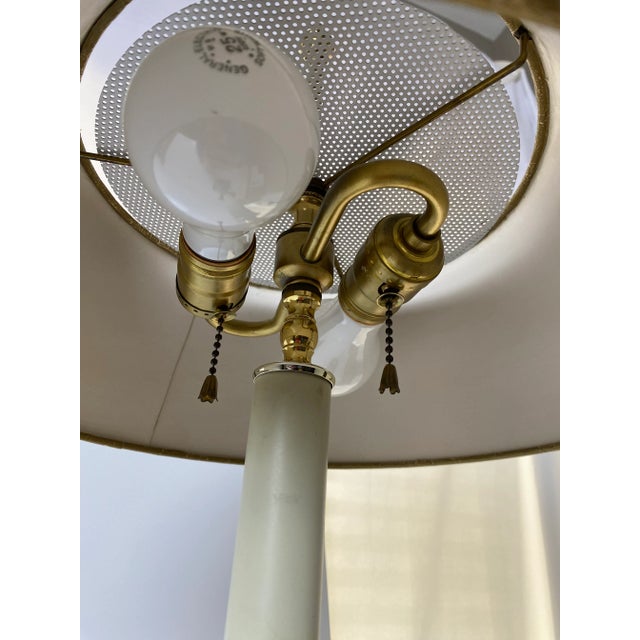 Mid 20th Century Vintage Mid 20th Century Desk Lamp in Brass and Marble For Sale - Image 5 of 6