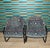 1980s Metal Cantilever Chairs with Washable Upholstered Covers, 1990s, Set of 2 For Sale - Image 5 of 15