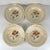 20th Century Soup Plates with Floral Motif from Sarreguemines, 1920s, Set of 4 For Sale - Image 11 of 11