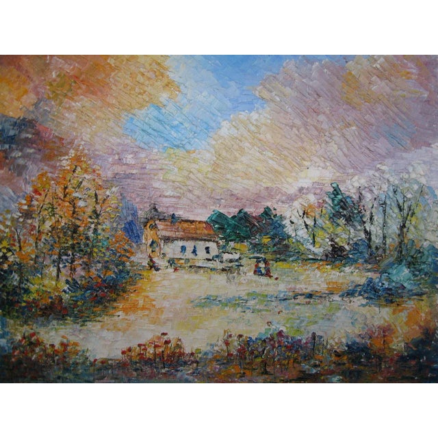 Georges R. Quinio (1927 - 1999) After studying at Ecole Nationale des Beaux-Arts in Paris, Georges R. Quinio lived in his...