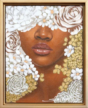 "Gold Iii" Original Artwork by Sally K