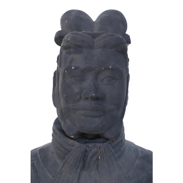 Chinese Qin Dynasty Style LifeSize Terracotta Soldier Statue Chairish