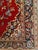 Vintage Persian Kashan Rug, Hand-Knotted Wool, Floral Pattern, Red & Navy, 4x6 For Sale - Image 13 of 17