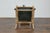 A late Victorian oak barley twist armchair with zebra hide upholstery and ball and claw feet. This late Victorian oak...