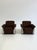 Brown Space Age Armchairs by Gian Pietro Arosio, 1970s For Sale - Image 8 of 15