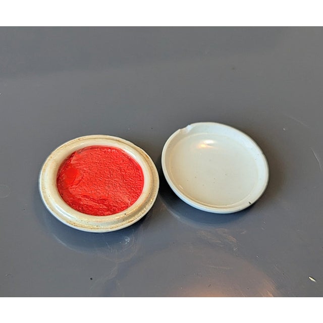 Vintage Chinese Calligraphy Set - 10 Piece Set For Sale - Image 4 of 4