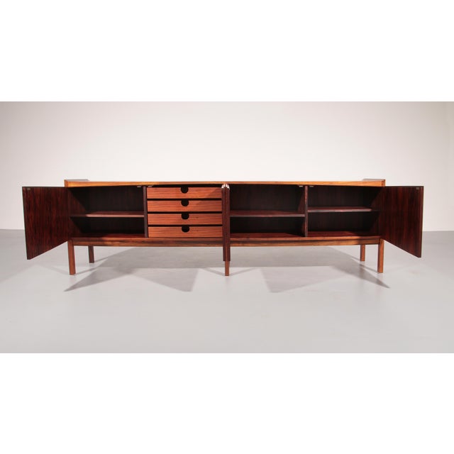 1960s Wooden Sideboard by Arne Hovmand Olsen for Mogens Kold, Denmark, 1960 For Sale - Image 5 of 18