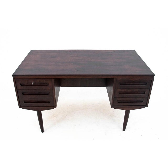 Vintage Danish Teak Desk, 1960s, in Very Good conditions. Designed 1960 to 1969