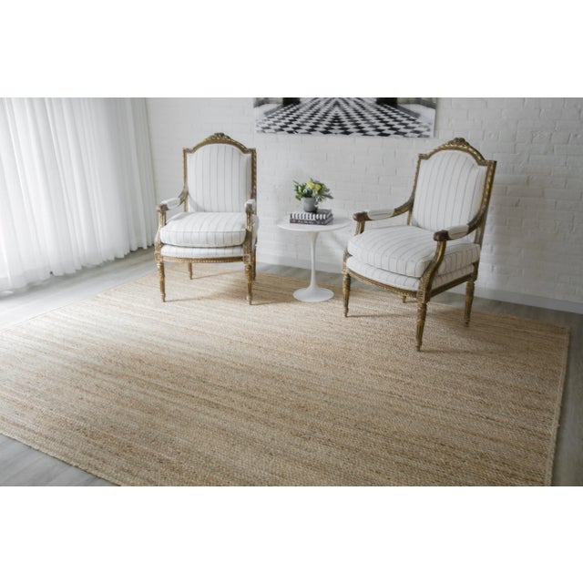 Erin Gates by Momeni Westshore Waltham Brown Natural Jute Area Rug - 9′6″ × 13′6″ For Sale In Atlanta - Image 6 of 7