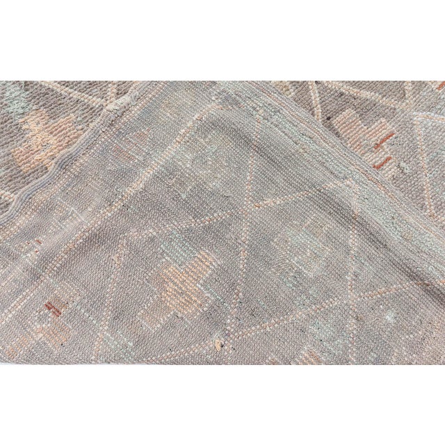 Textile Doris Leslie Blau Vintage Tribal Moroccan Handmade Wool Rug For Sale - Image 7 of 7