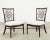 Set of Four Barbara Barry Rattan Script Dining Chairs For Sale In Sacramento - Image 6 of 18