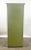French Provincial Style Mid-Century Distressed Green Cabinet With Three Drawers For Sale - Image 12 of 12