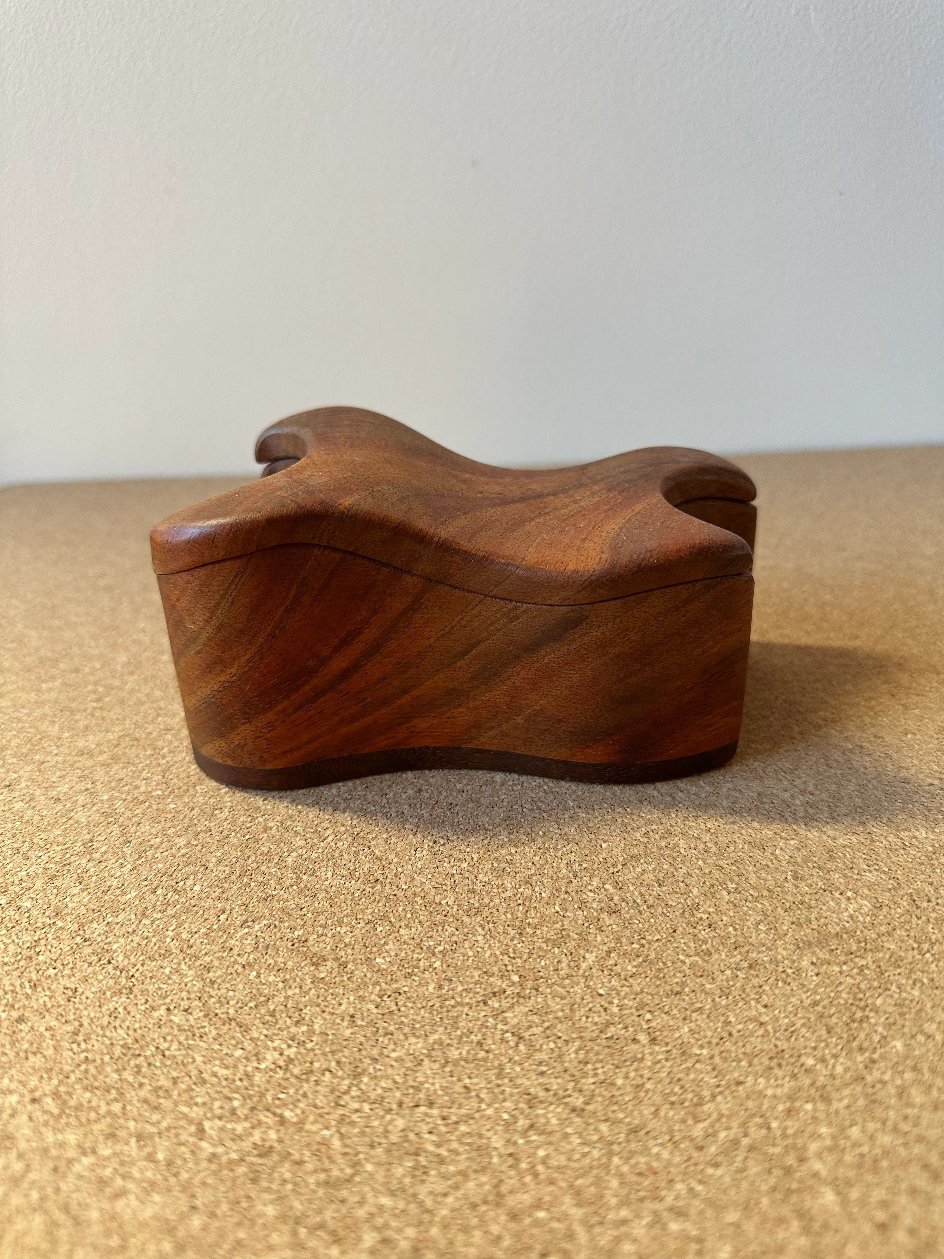 1970s Fred Buss Woodworks Handcrafted Box | Chairish