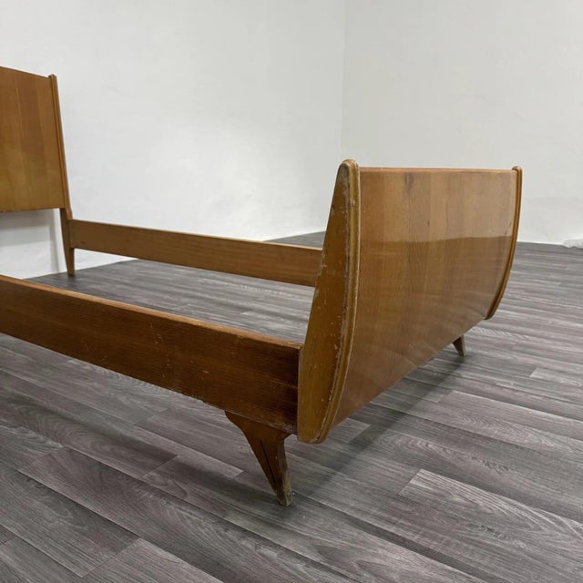 Vintage Single Bed with Nightstand by Gio Ponti, 1950s For Sale - Image 15 of 18