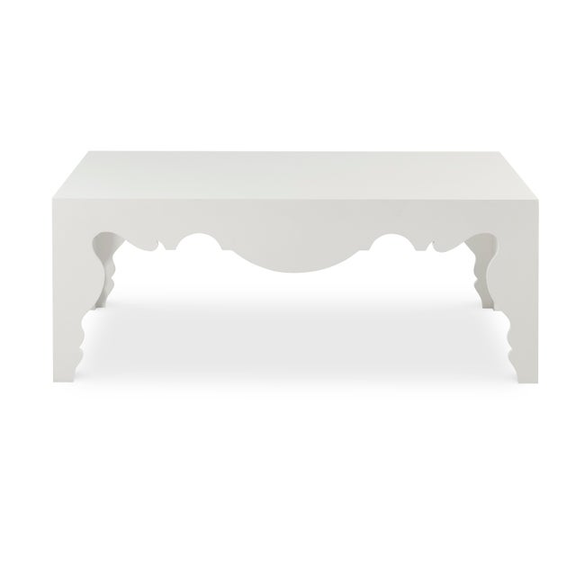 The contemporary Swedish Rococo cocktail table pays homage to the 18th-century Rococo style, known for its ornate and...