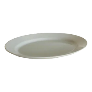 Antique White Ironstone Platter Thomas Elsmore Imperial Parisin Granite