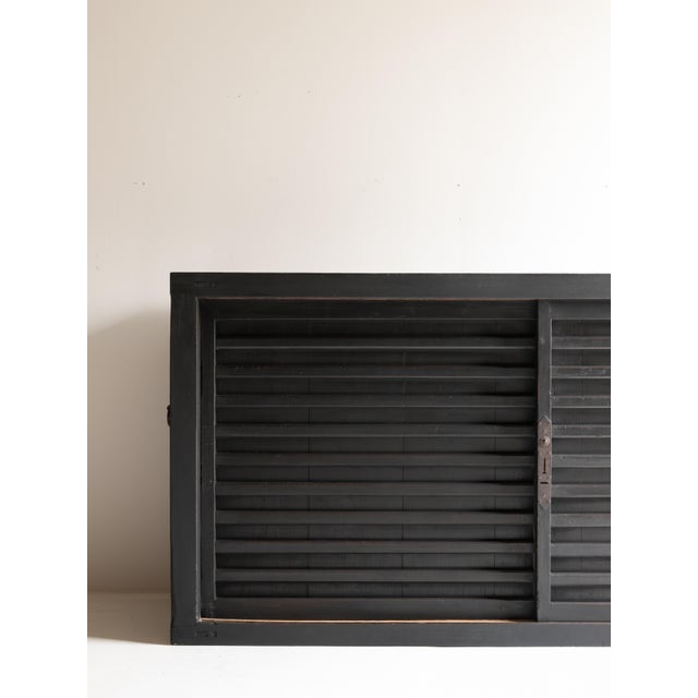 Japanese Antique Large Tansu 1860s-1900s / Sideboard Wabi Sabi For Sale - Image 9 of 18