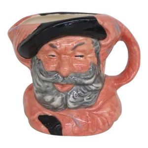 Royal Doulton Falstaff D6385 English Small Porcelain Character Mug