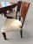 Wood French Art Deco Dining Room Set in Mahogany, 1930s, Set of 7 For Sale - Image 7 of 13