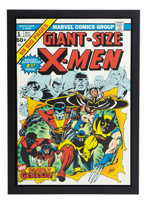 Marvel Comics, X Men #1, Limited Edition Large Marvel Art Print Signed and Numbered by Stan Lee