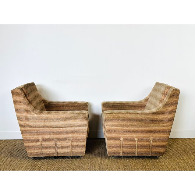 1970s Vintage Lounge Chairs, 1970s, Set of 2 For Sale - Image 5 of 17