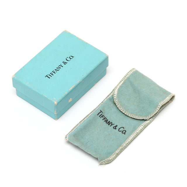 Early 21st Century Tiffany & Co Elsa Peretti Heart Link Bracelet, Sterling Silver, Length 7.5 In For Sale - Image 5 of 6