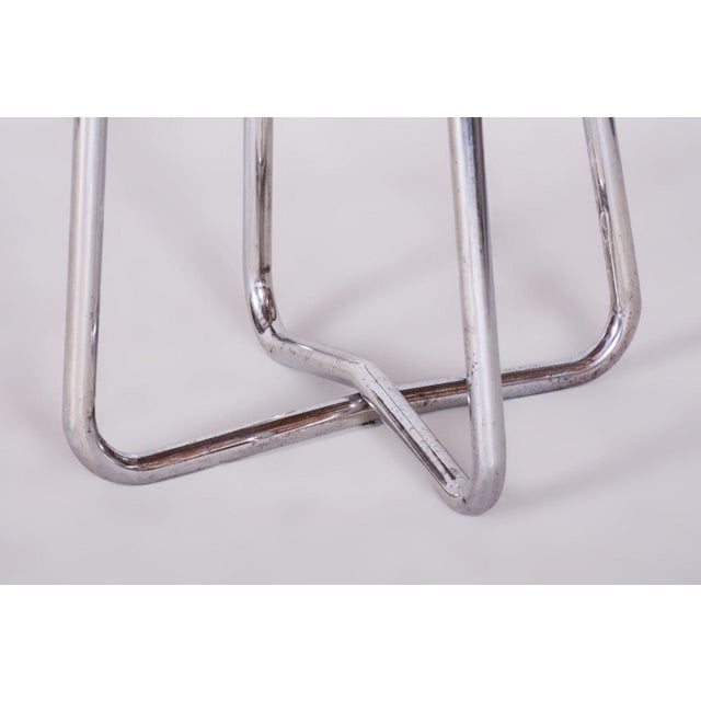 Bauhaus Stools in Chromed Steel, Beech and Plywood, Germany, 1930s, Set of 2 For Sale - Image 6 of 12