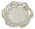 Vintage Caravelle Victorian Style Silver Plated Scalloped Serving Dish Bowl For Sale