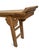 Mid 20th Century Vintage Elm Altar Console Table For Sale - Image 5 of 5