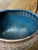 Vintage Burmese Gilt Relief Lacquer Basket With Blue Interior For Sale In Chicago - Image 6 of 8