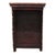 Antique Tibetan Floral Polychromed & Carved Rosewood Tea Cabinet C1890 For Sale - Image 13 of 15