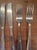 Mid-Century Modern Vintage Mid-Century Modern Gense Facette 18/8 Stainless Steel Flatware – Set of 9 For Sale - Image 3 of 6