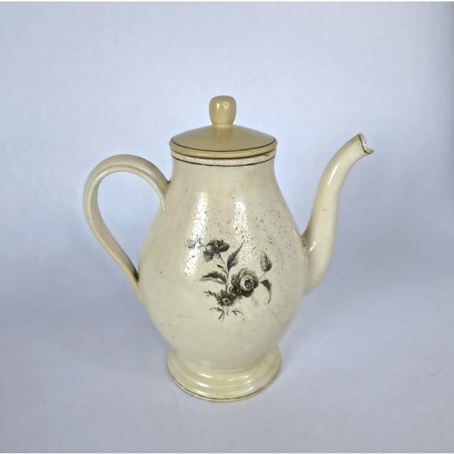 Incredible and quite rare antique 18th century example of German creamware. Although the term "rare" is often overused, it...