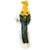 Vintage Large Italian Majolica Ceramic Cockatoo Parrot Sculpture For Sale - Image 12 of 17