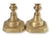 Metal Victorian 'Good Luck' Brass Candlesticks For Sale - Image 7 of 7