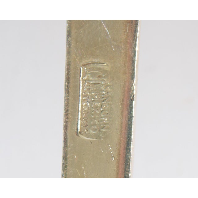 Silver Sanborns Mexico Sterling Silver Blossom Ladle For Sale - Image 8 of 8