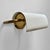 Mid-Century Modern Vintage Wall Lamp in Brass and Steel by Bertil Brisborg for Nordiska Kompaniet, Sweden, 1950s For Sale - Image 3 of 12